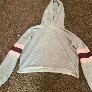 a simple cozy sweatshirt with a hood